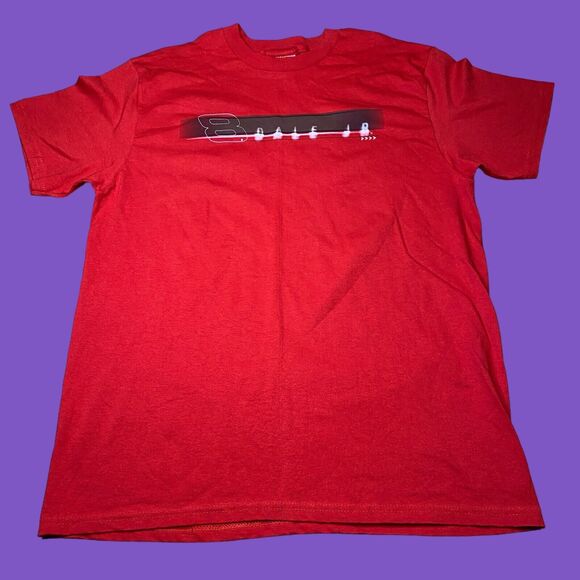 Dale Earnhardt Jr Mens Size Large Red Winners Circle Nascar Short Sleeve T Shirt - Picture 2 of 9